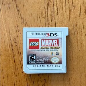 Nintendo 3DS LEGO Marvel Super Heroes Game Cartridge Only DS 3DS Tested Working
